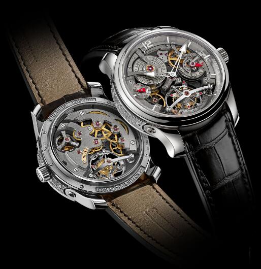 Replica Greubel Forsey Watch Double Tourbillon 30 Technique White Gold Men